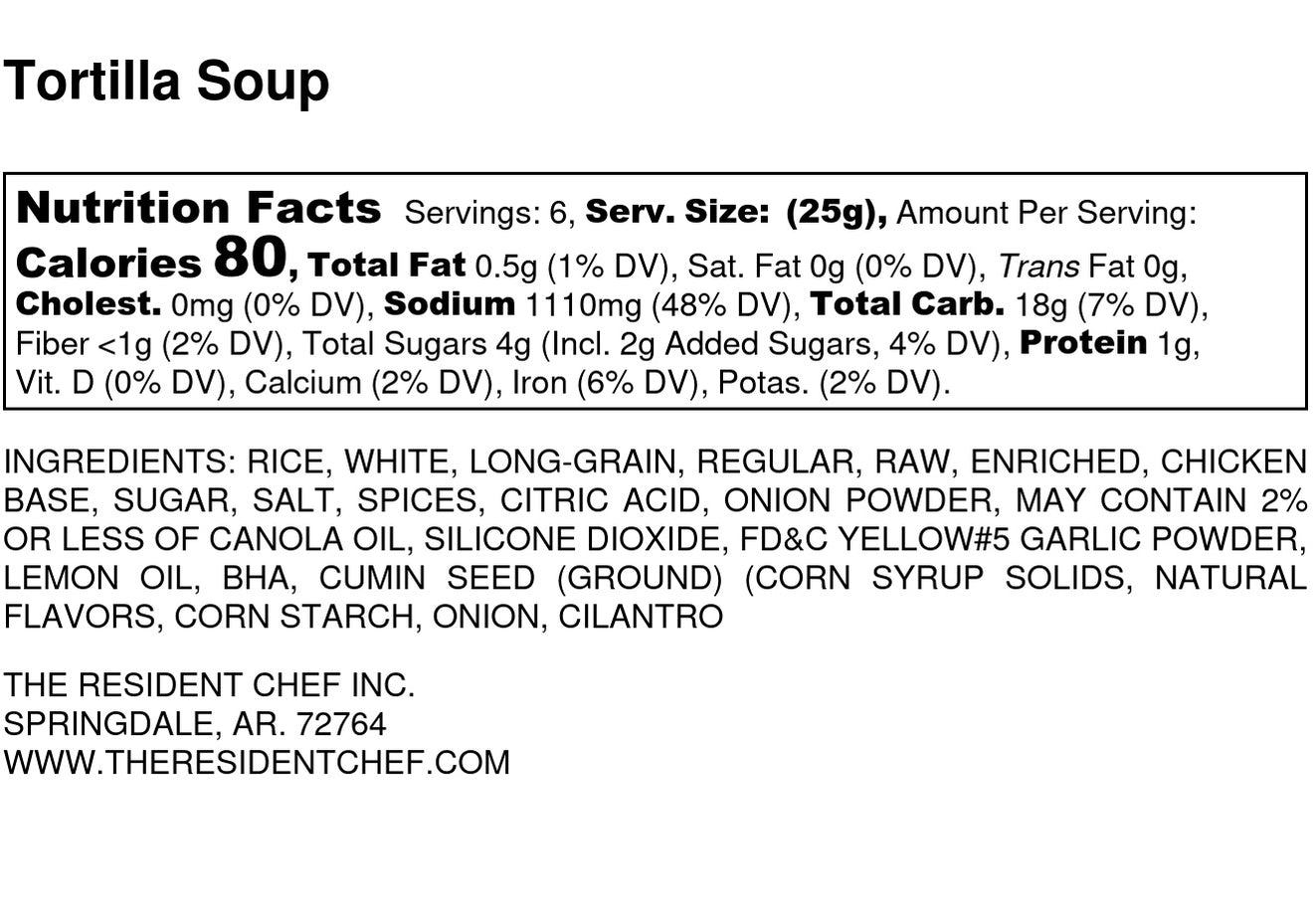 Tortilla Soup — The Resident Chef